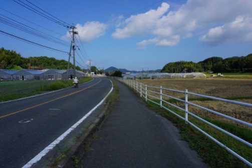 Cycling through rural Japan