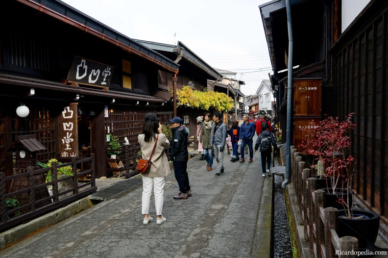 Japan Takayama Old Town and Morning Market